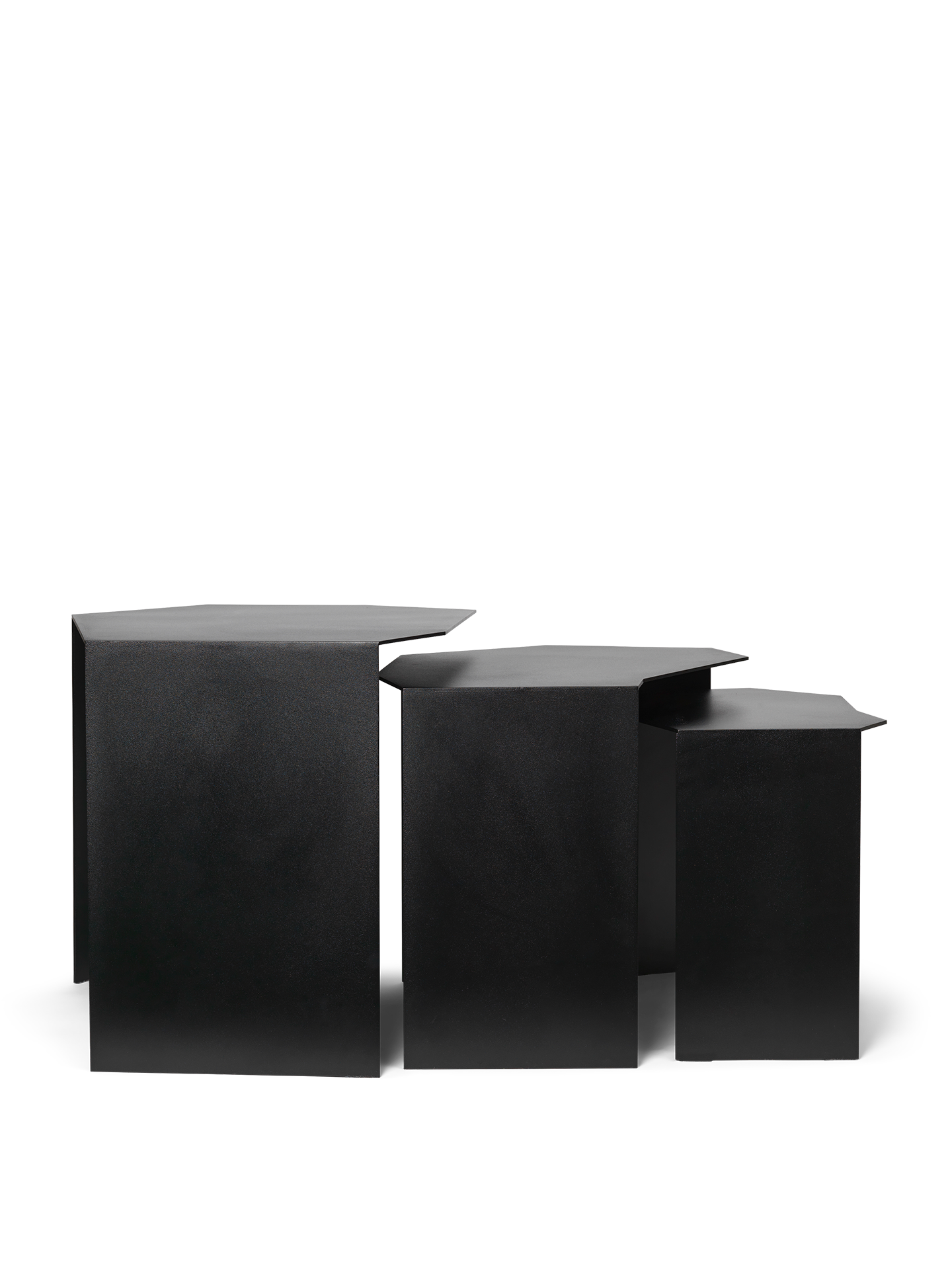 [product_category]-Ferm Living Shard Cluster Tables Set Of 3 Black-Ferm Living-5704723321903-1104269205-FER-2