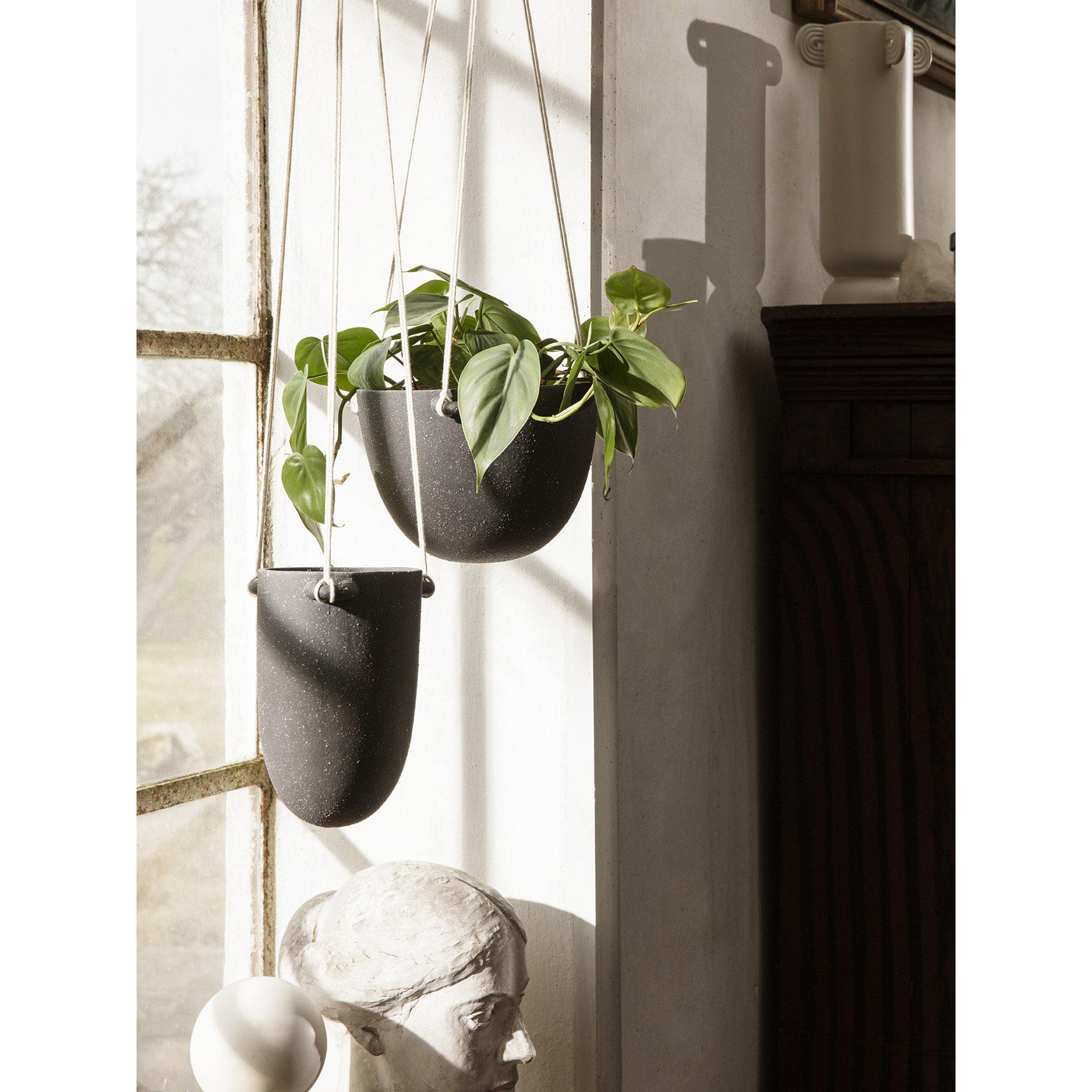 [product_category]-Ferm Living Speckle Pot Small, Dark Grey-Ferm Living-5704723269595-1104263993-FER-2