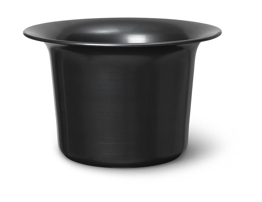 [product_category]-Ferm Living Spun Alu Basket Low, Black Aluminum-Ferm Living-5704723292425-1104266276-FER-1