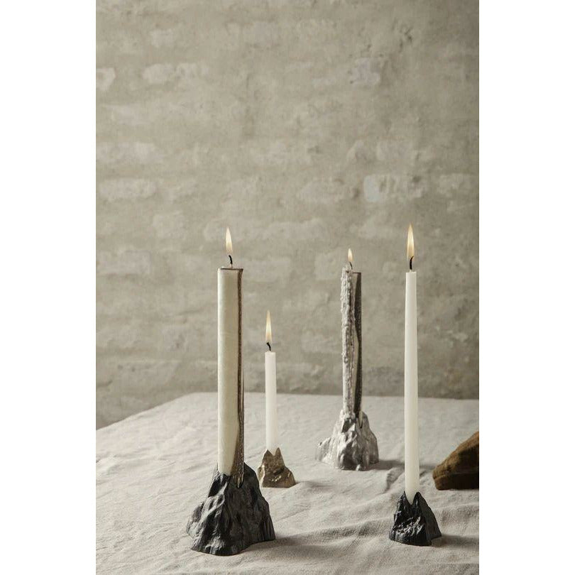 [product_category]-Ferm Living Stone Candle Holder Large, Aluminium-Ferm Living-5704723261261-1104263160-FER-3