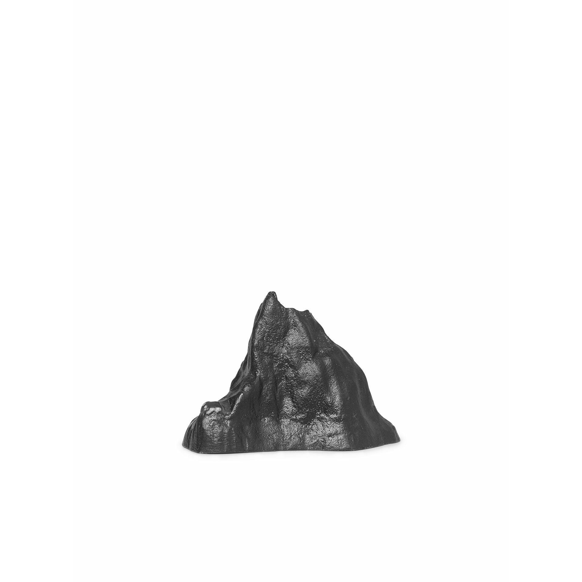 [product_category]-Ferm Living Stone Candle Holder Large, Blackened Aluminium-Ferm Living-5704723261278-1104263161-FER-2