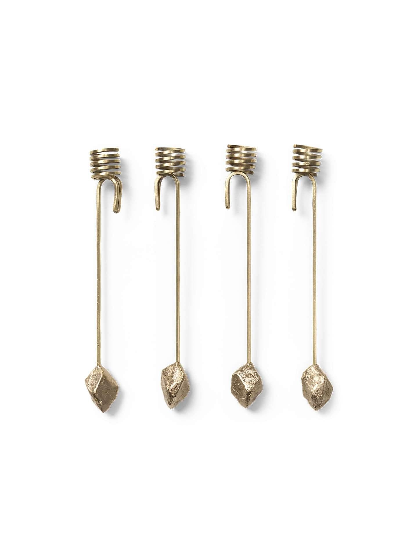 [product_category]-Ferm Living Stone Cast Brass Candle Holder-Ferm Living-5704723288688-1104265902-FER-1