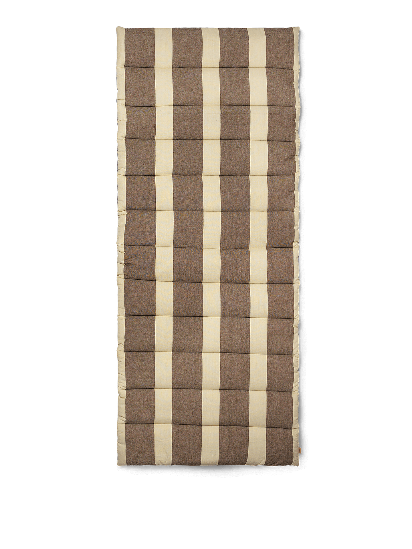 [product_category]-Ferm Living Strand Quilted Matress Carob Brown/Parchment-Ferm Living-5704723320753-1104269090-FER-1