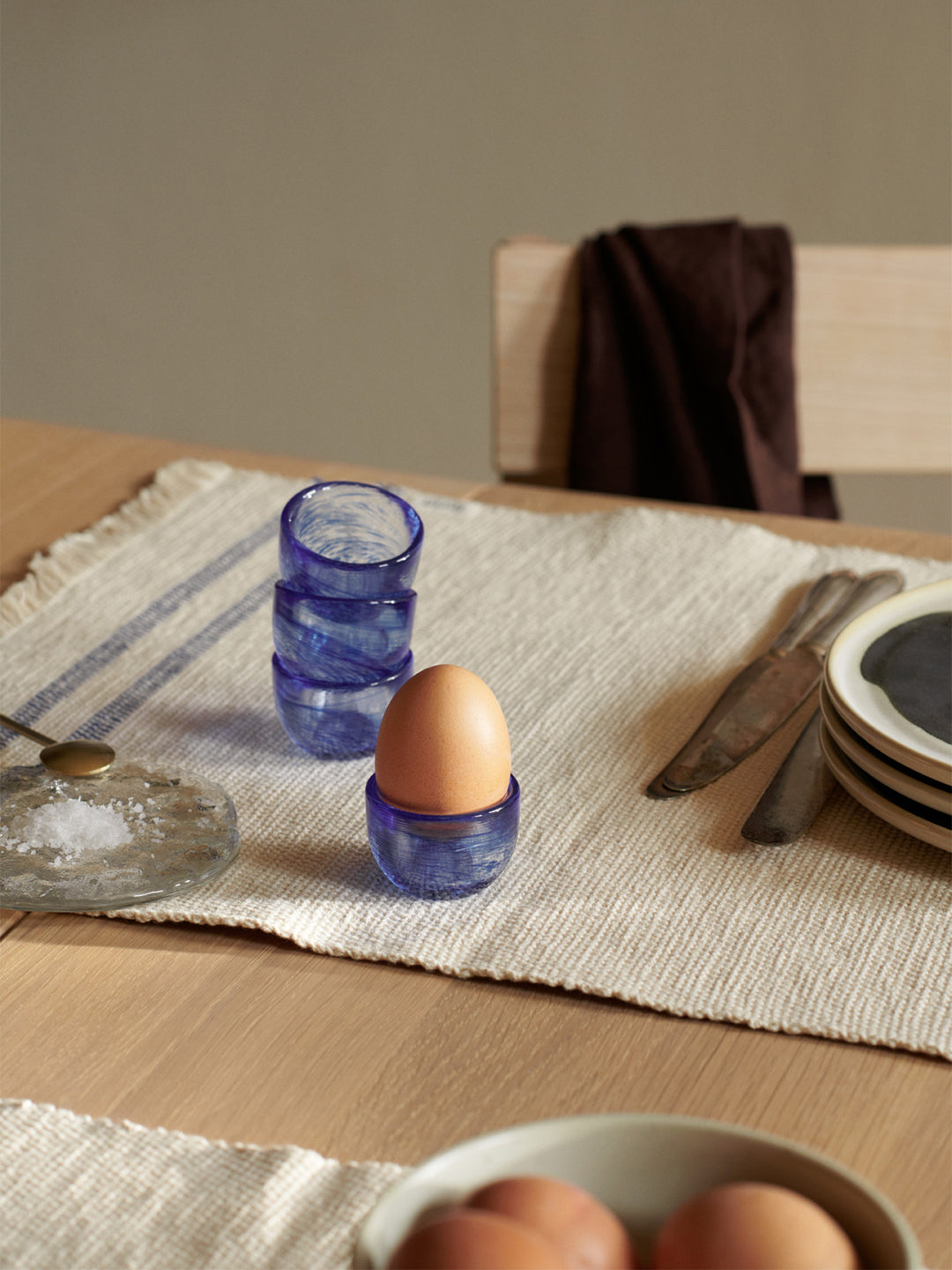 [product_category]-Ferm Living Tinta Egg Cup, Set Of 4 Blue-Ferm Living-5704723287155-1104265749-FER-2