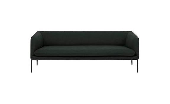 [product_category]-Ferm Living Turn Sofa 3 Fiord, Solid Dark Green-Ferm Living-5704723017998-9582-FER-1