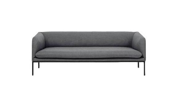 [product_category]-Ferm Living Turn Sofa 3 Fiord, Solid Light Grey-Ferm Living-5704723017950-9578-FER-1