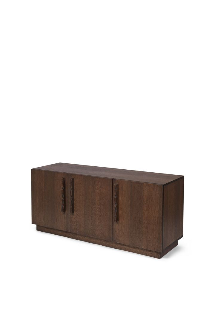 Ferm Living Unda Sideboard, Dark Stained Oak