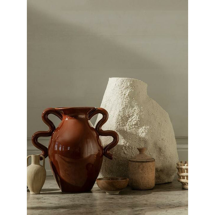 [product_category]-Ferm Living Verso Table Vase 27,5 Cm, Terracotta-Ferm Living-5704723276494-1104264683-FER-2