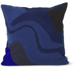 Coussin Vista Living Vista, bleu foncé