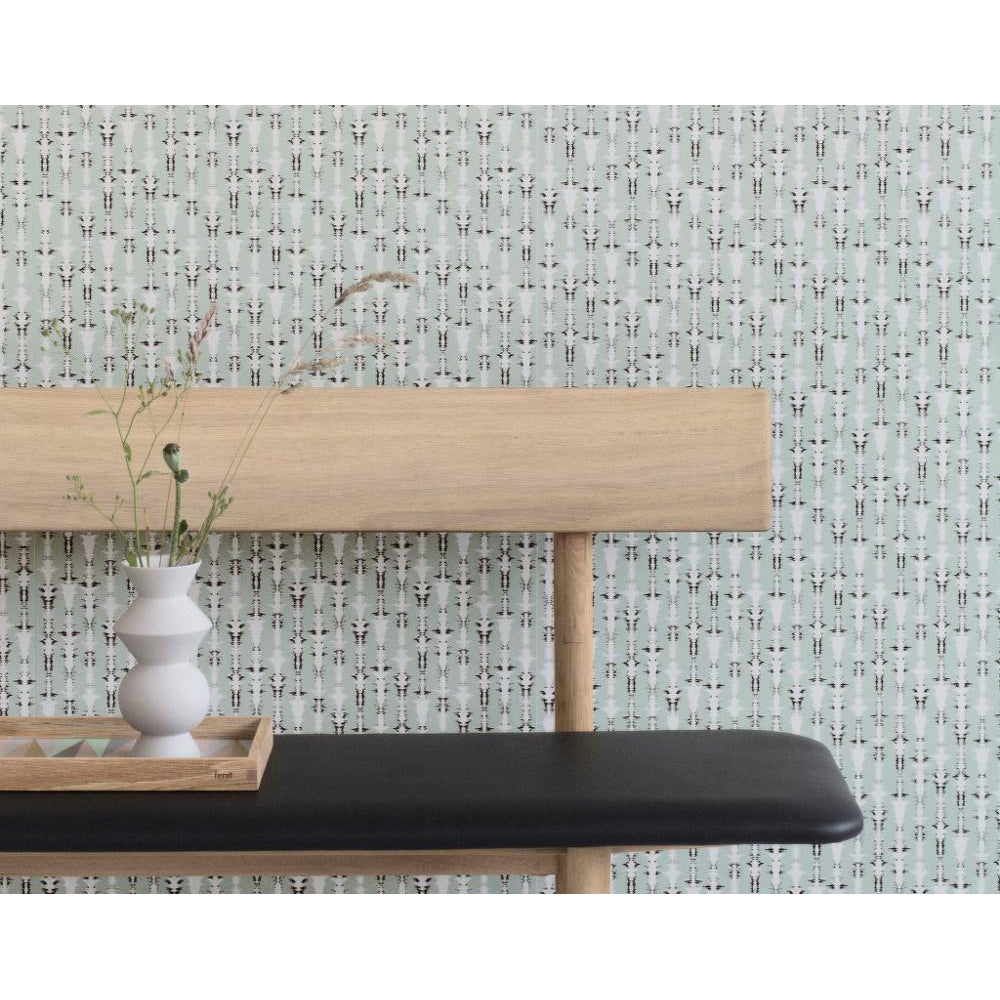 Ferm Living Vivid Wallpaper, Mint