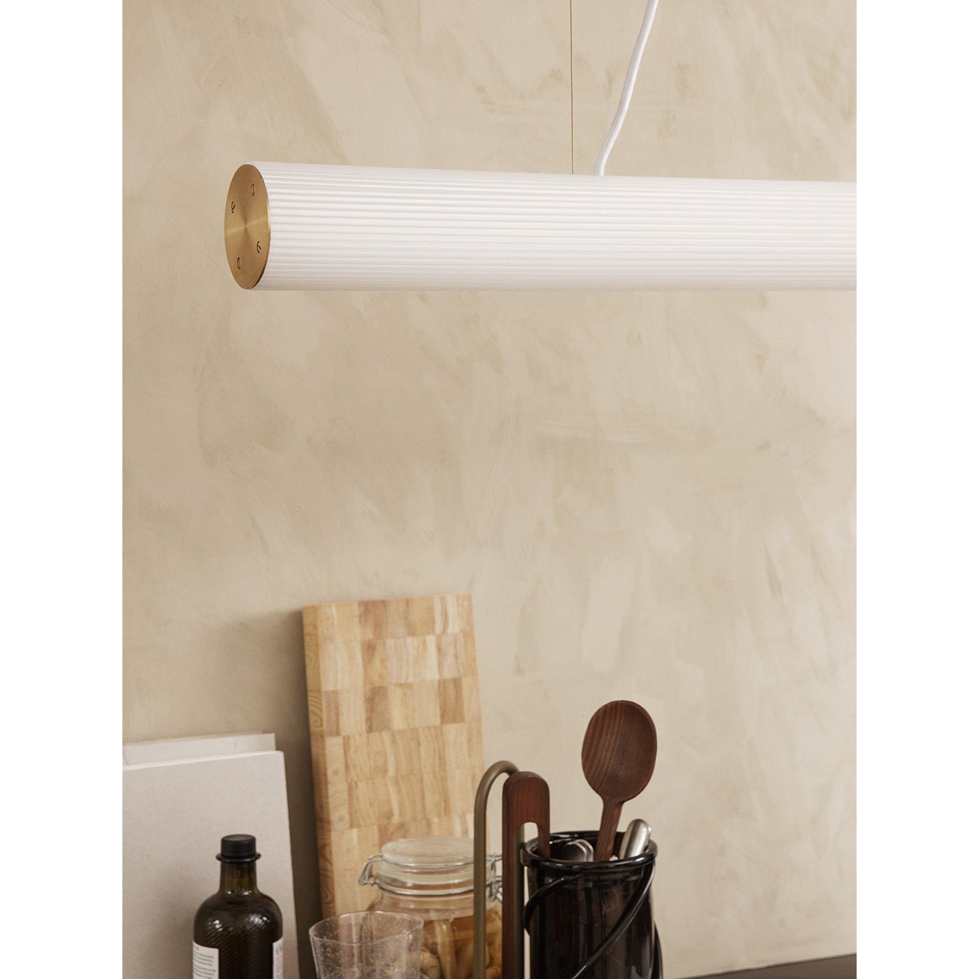 [product_category]-Ferm Living Vuelta Suspension Lamp Brass ø60 Cm, White-Ferm Living-5704723264767-1104263510-FER-5