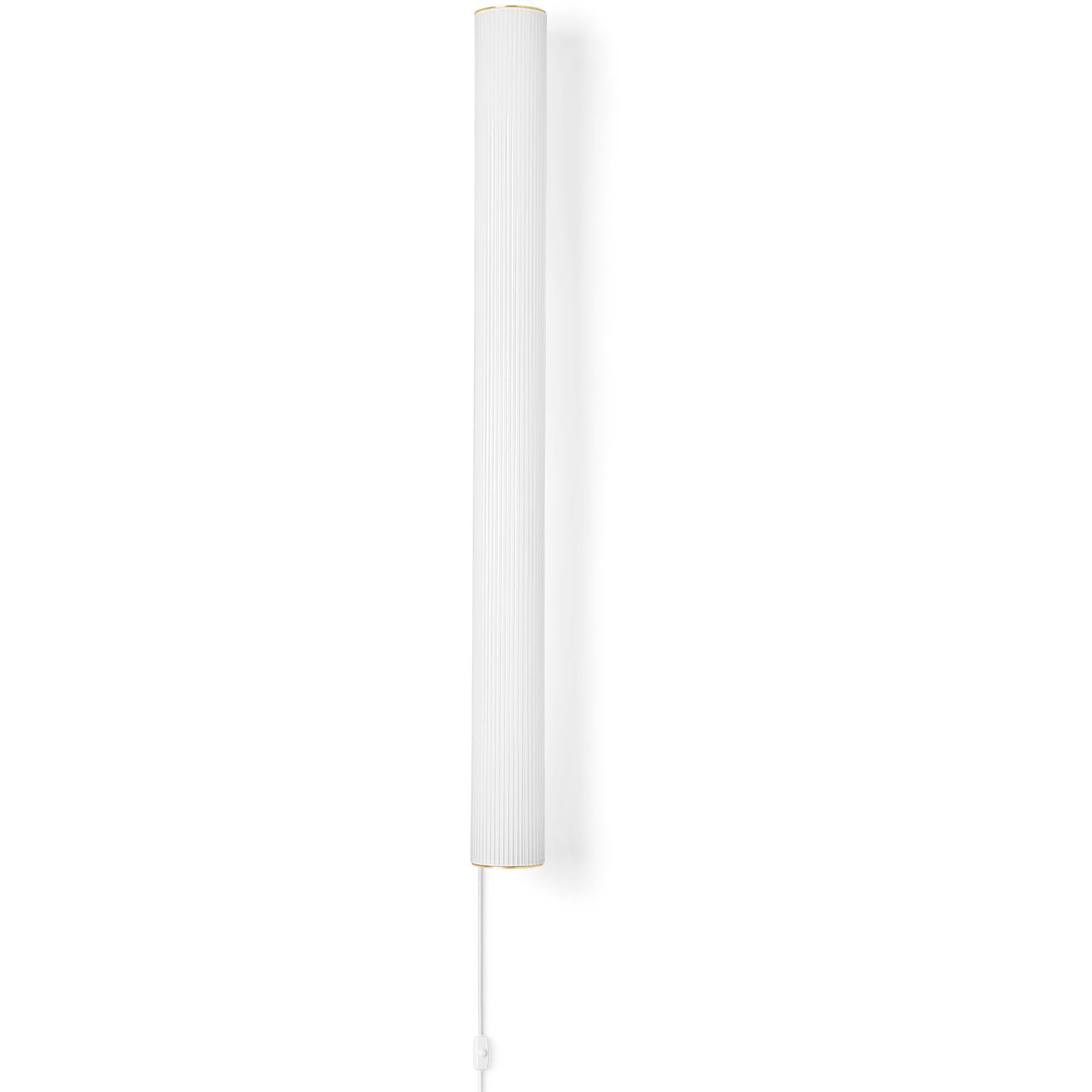[product_category]-Ferm Living Vuelta Wall Lamp Brass ø100 Cm, White-Ferm Living-5704723267447-1104263778-FER-2