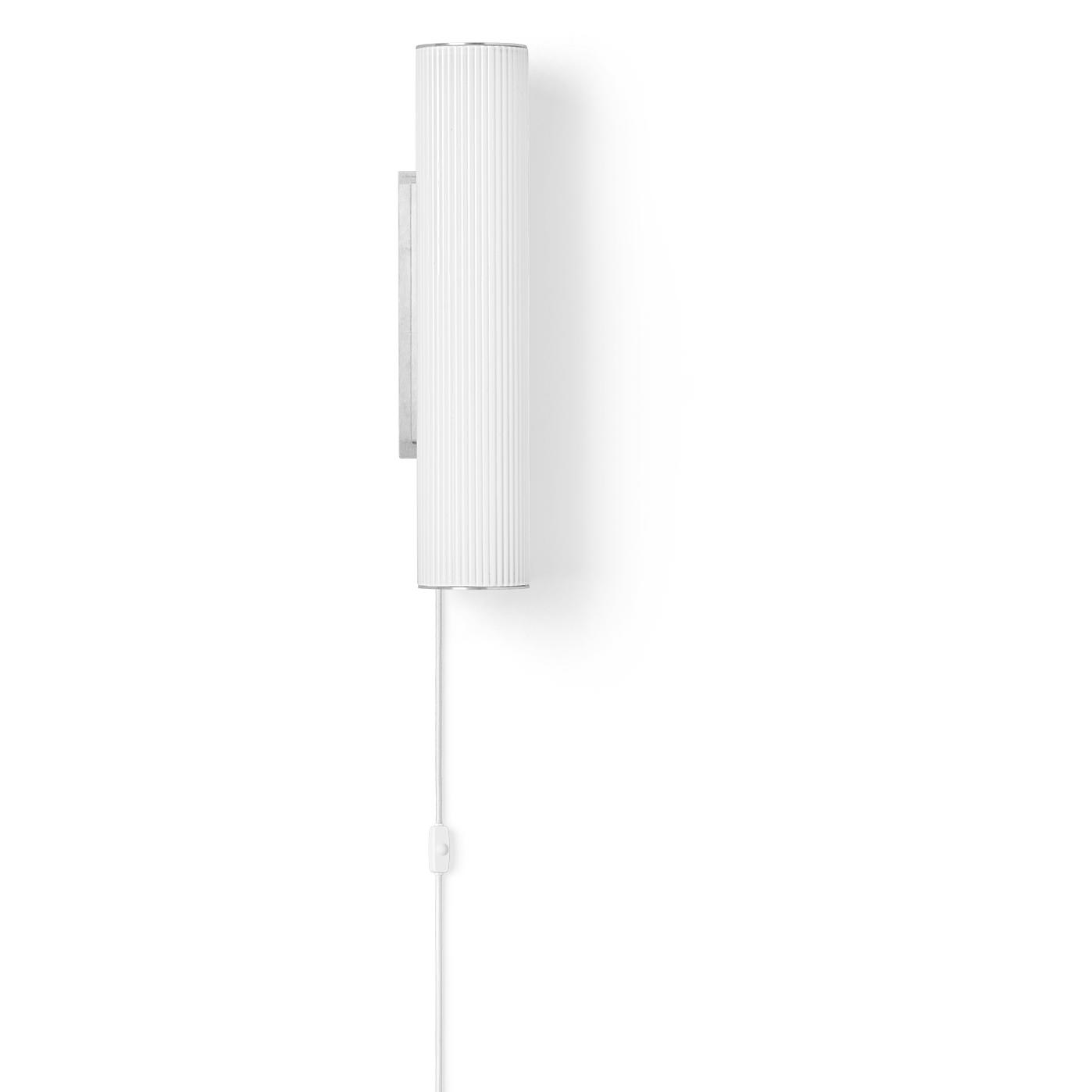 [product_category]-Ferm Living Vuelta Wall Lamp Stainless Steel ø40 Cm, White-Ferm Living-5704723267430-1104263777-FER-1