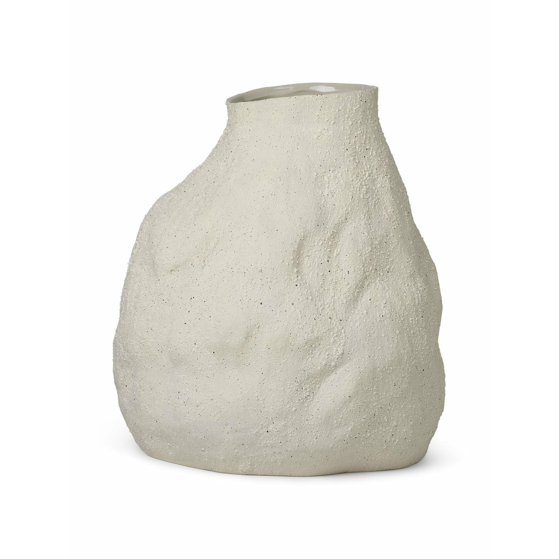 [product_category]-Ferm Living Vulca Vase Large Stone, Off White-Ferm Living-5704723259121-1104122842-FER-1