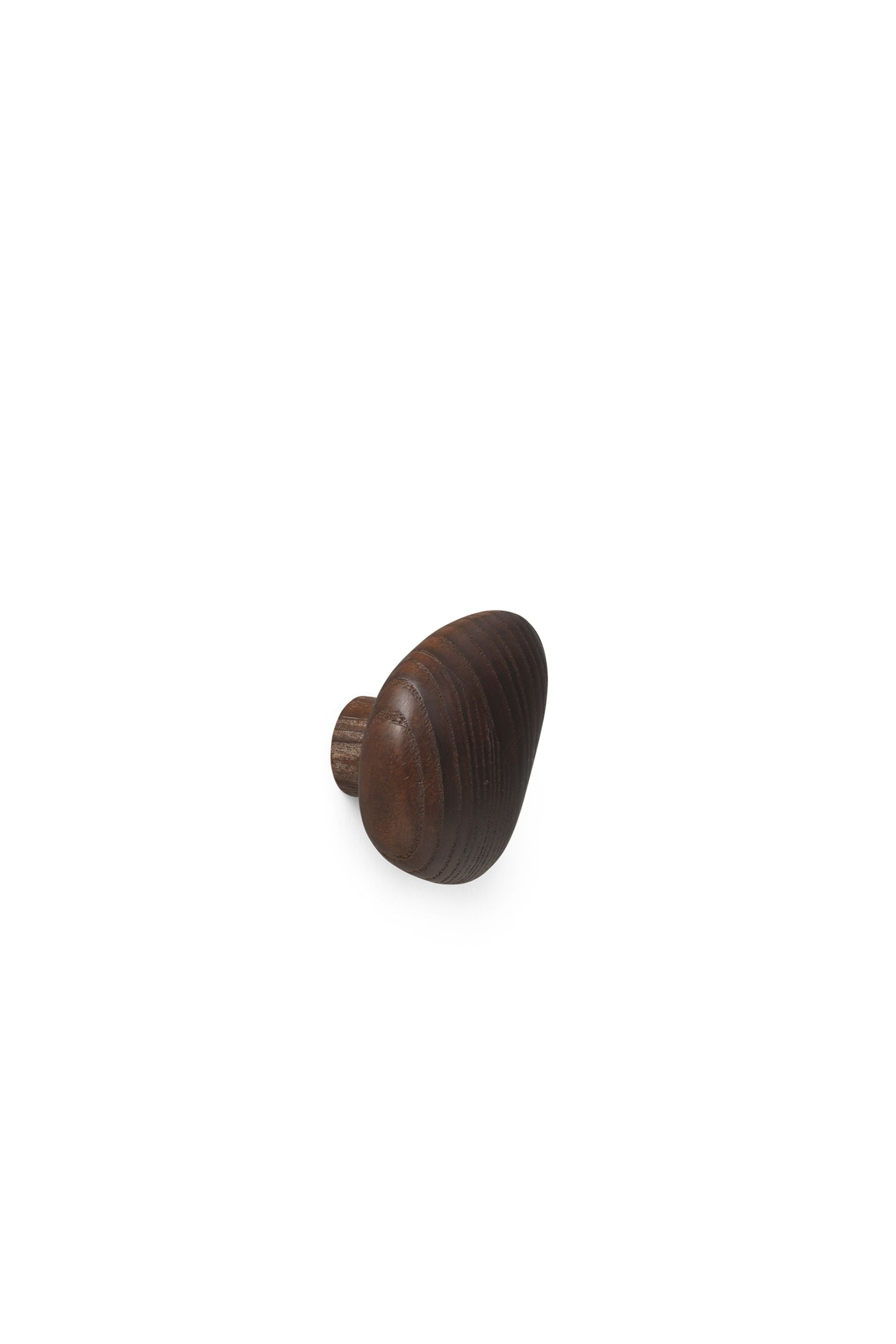 Ferm Living Cairn Hooks Juego de 2, marrón oscuro