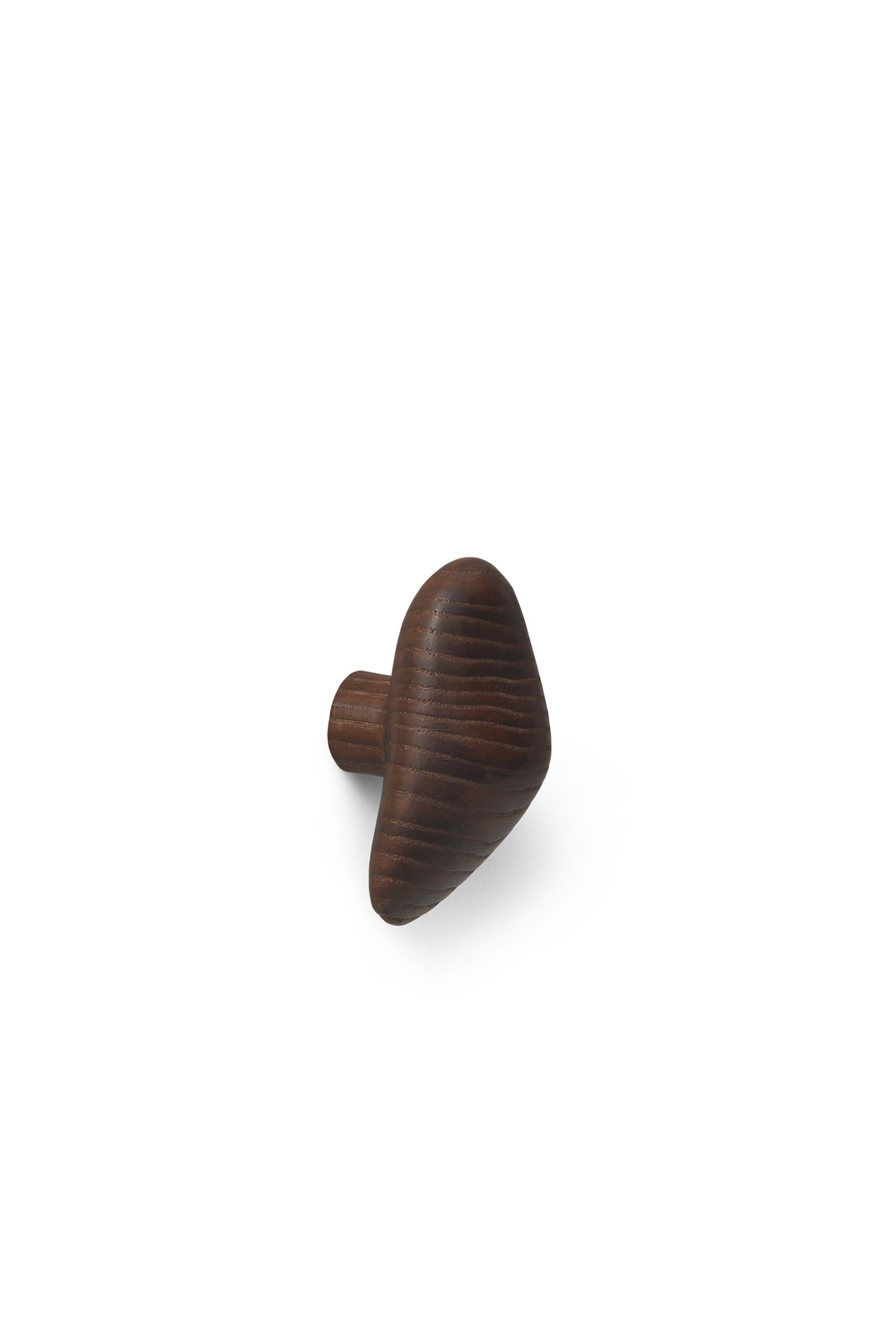 Ferm Living Cairn Hooks Juego de 2, marrón oscuro