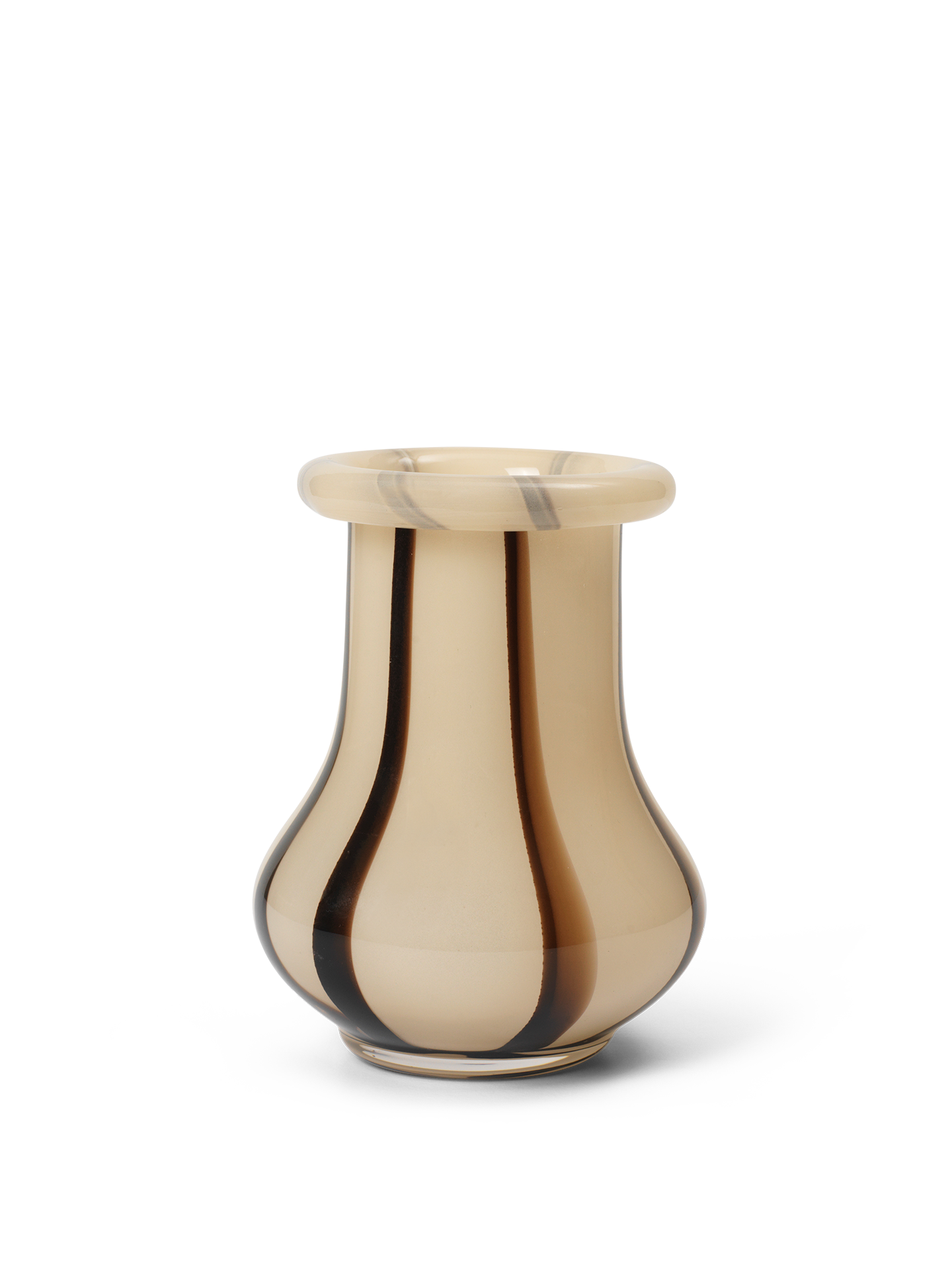 Ferm Living Riban Vase H15 Cream