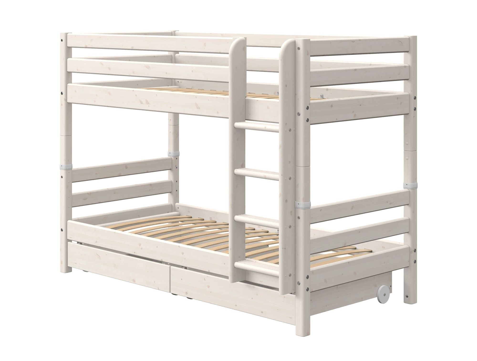 [product_category]-FLEXA Bunk bed with straight ladder-FLEXA-5706459047522-90-10178-2-01-FLE-9