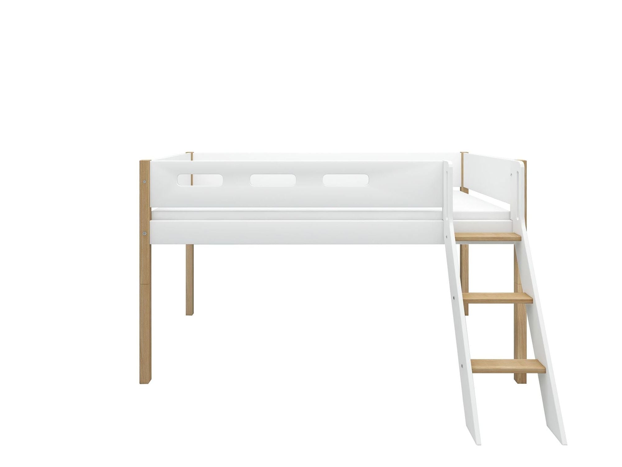 [product_category]-FLEXA Mid-high bed w. slanting ladder-FLEXA-5706459132174-80-31304-95-FLE-7