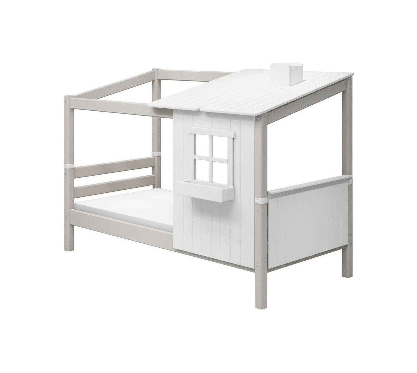 [product_category]-FLEXA Single bed w. 1/2 Classic House-FLEXA-5706459130101-90-10772-72-01-FLE-1