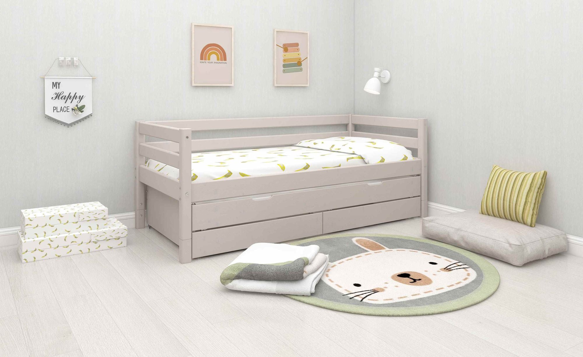 [product_category]-FLEXA Single bed with trundle pullout bed-FLEXA-5706459124674-90-10157-3-01-FLE-3