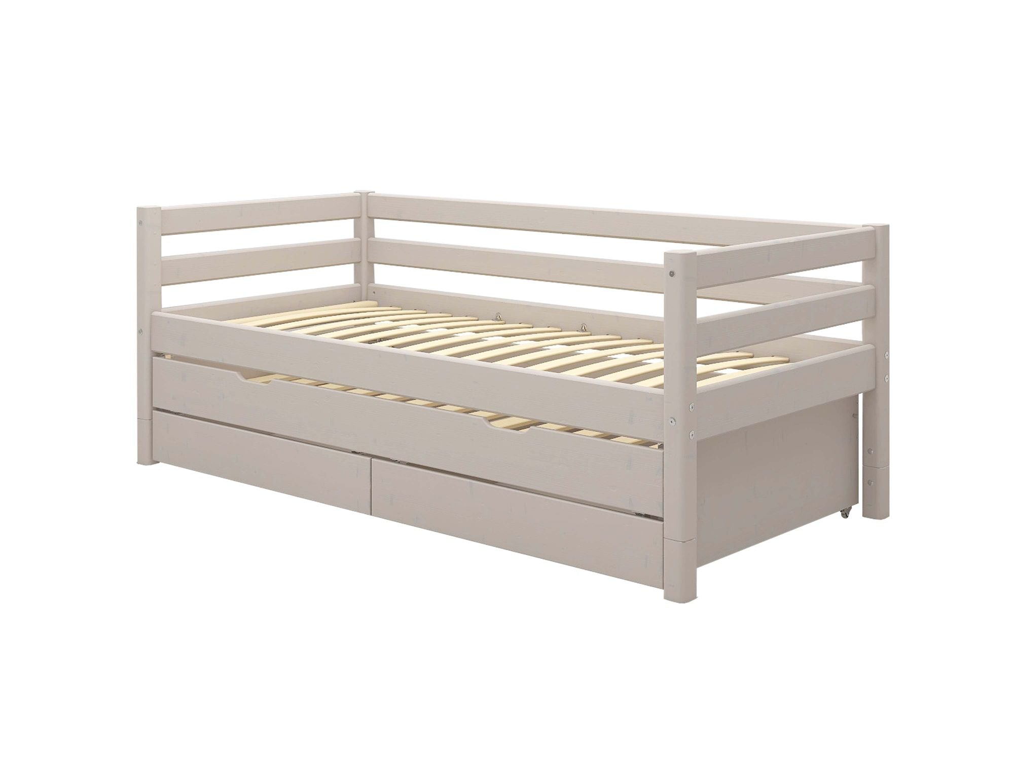 [product_category]-FLEXA Single bed with trundle pullout bed-FLEXA-5706459124674-90-10157-3-01-FLE-7