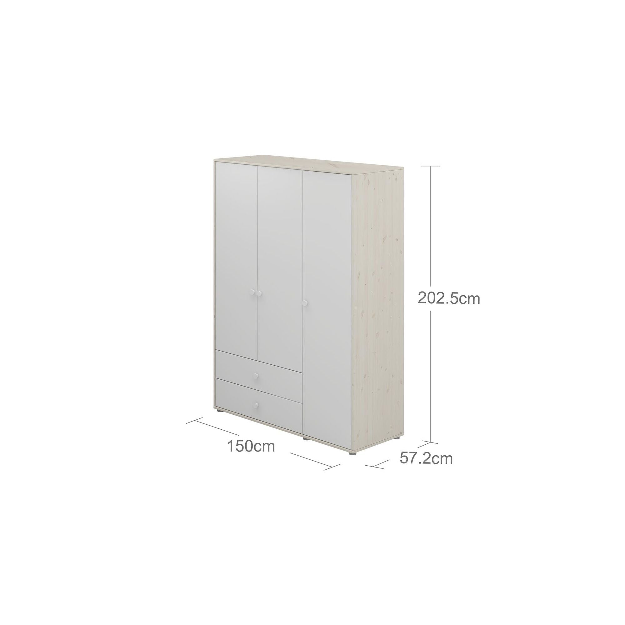 [product_category]-FLEXA Wardrobe, extra high-FLEXA-5706459146805-81-36507-90-FLE-7