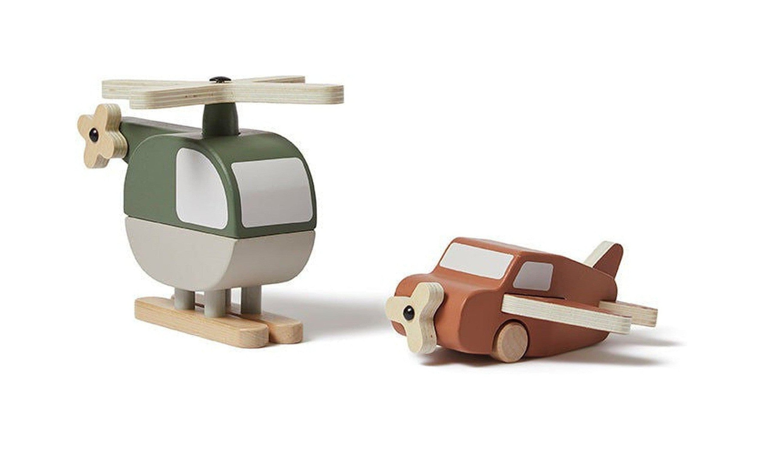 [product_category]-FLEXA Wooden Helicopter and Plane-FLEXA-5706459166551-88-19110-150-FLE-1