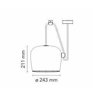 [product_category]-Flos Aim Led Pendant Lamp, Ivy Green-Flos-8059607013298-F0090039-FLO-11