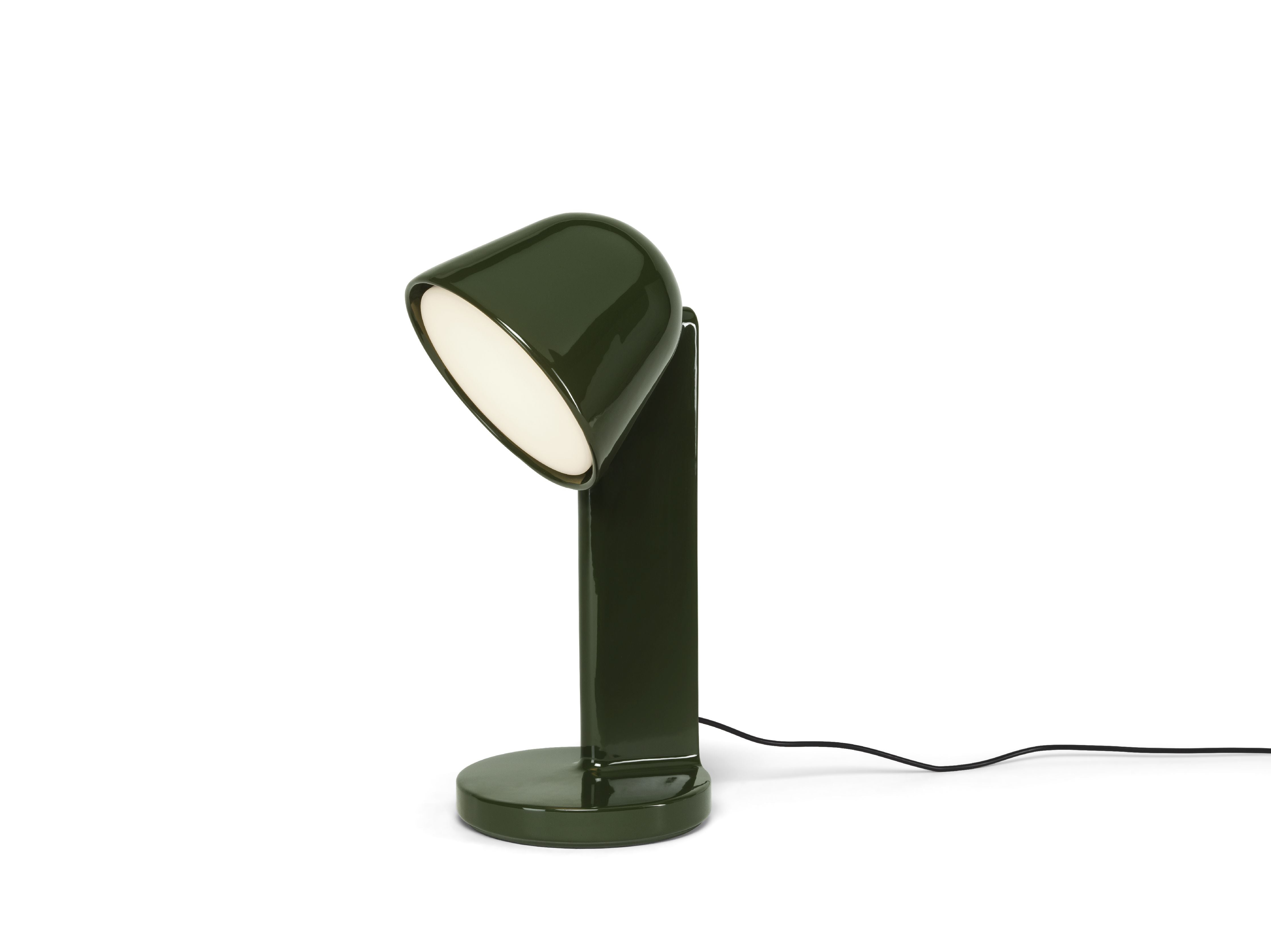 [product_category]-Flos Céramique Table Lamp Down, Moss Green-Flos-8059607061886-F1634039-FLO-5