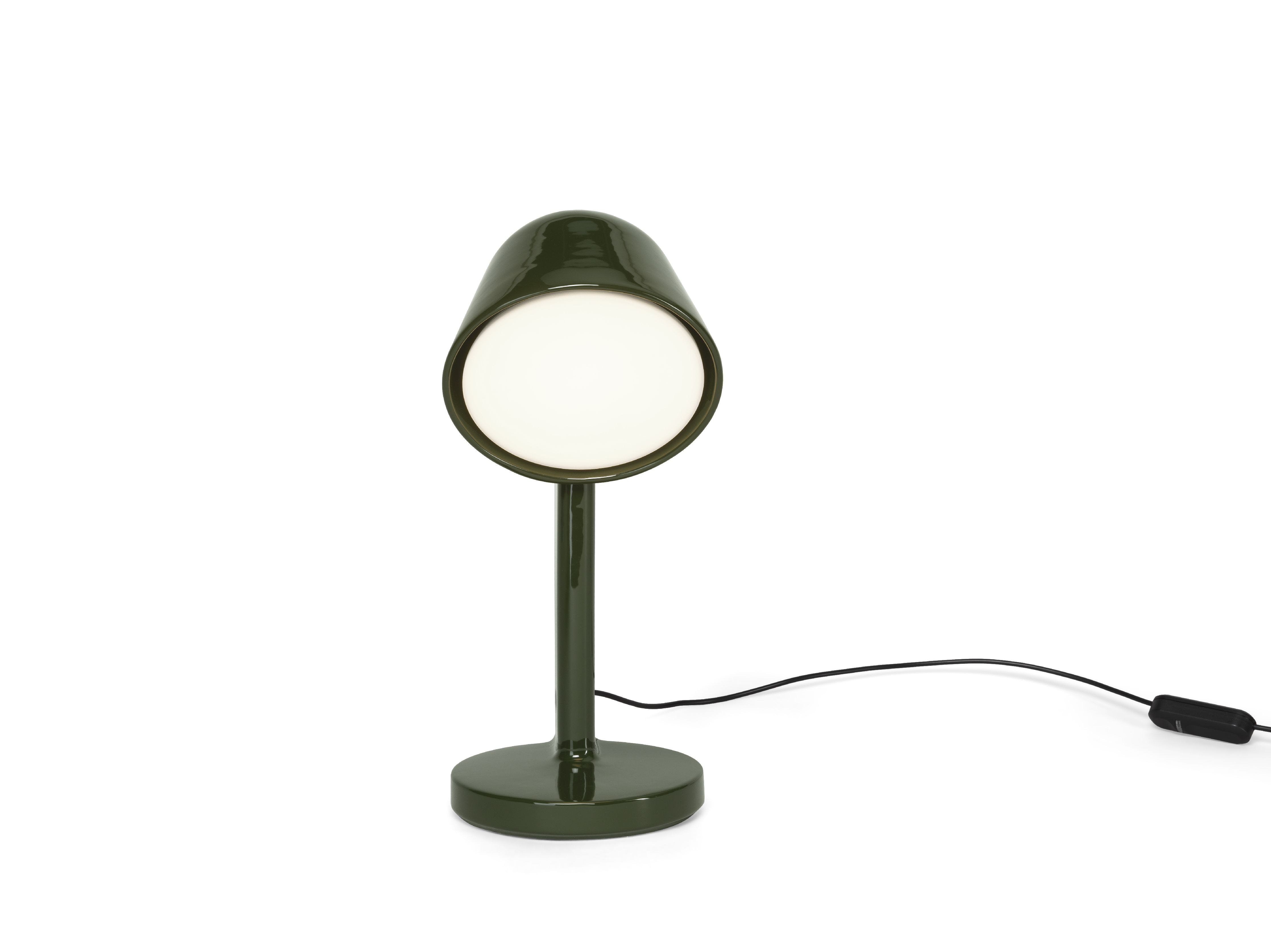 [product_category]-Flos Céramique Table Lamp Down, Moss Green-Flos-8059607061886-F1634039-FLO-6