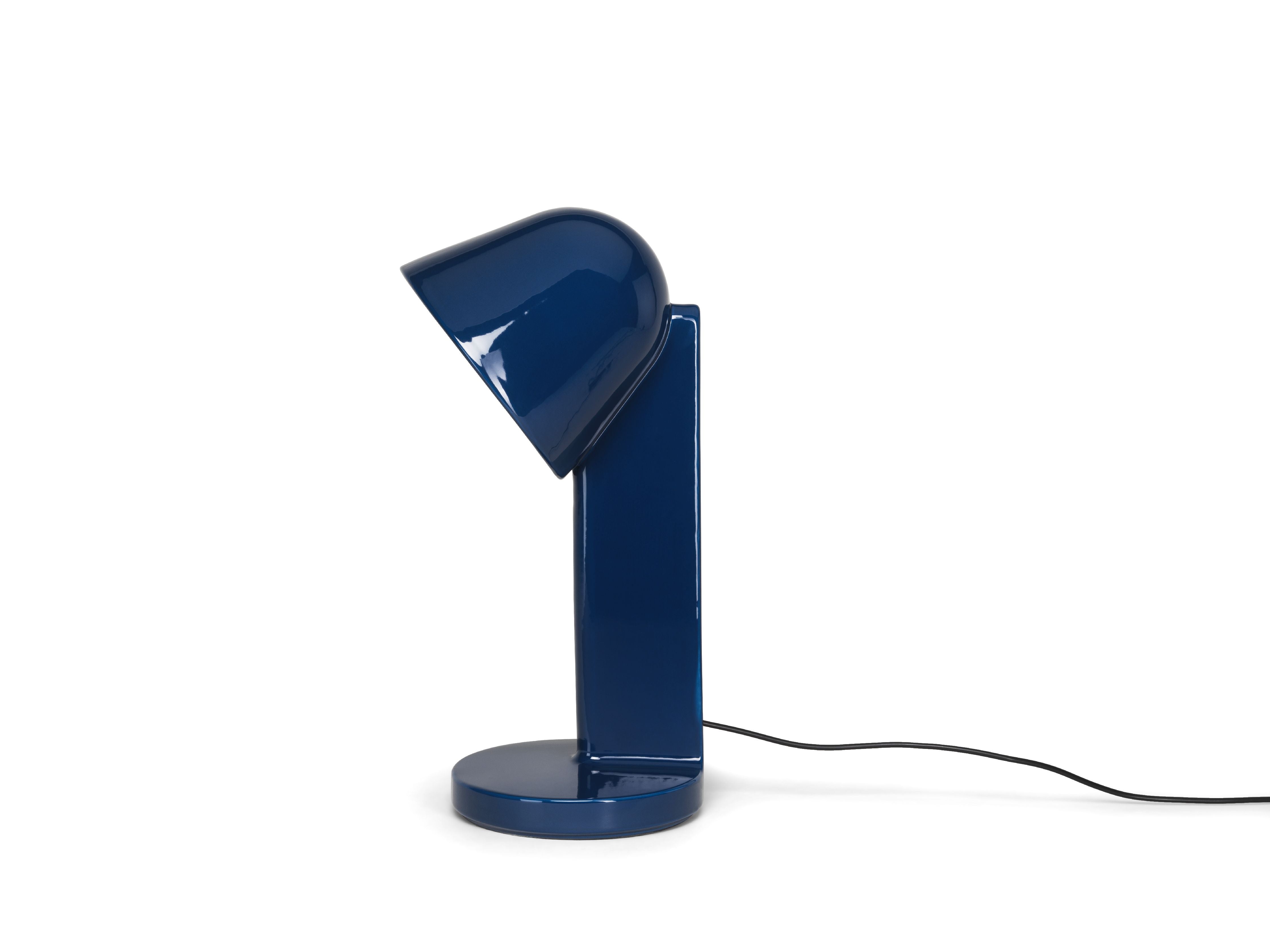 [product_category]-Flos Céramique Table Lamp Down, Navy Blue-Flos-8059607061862-F1634014-FLO-1