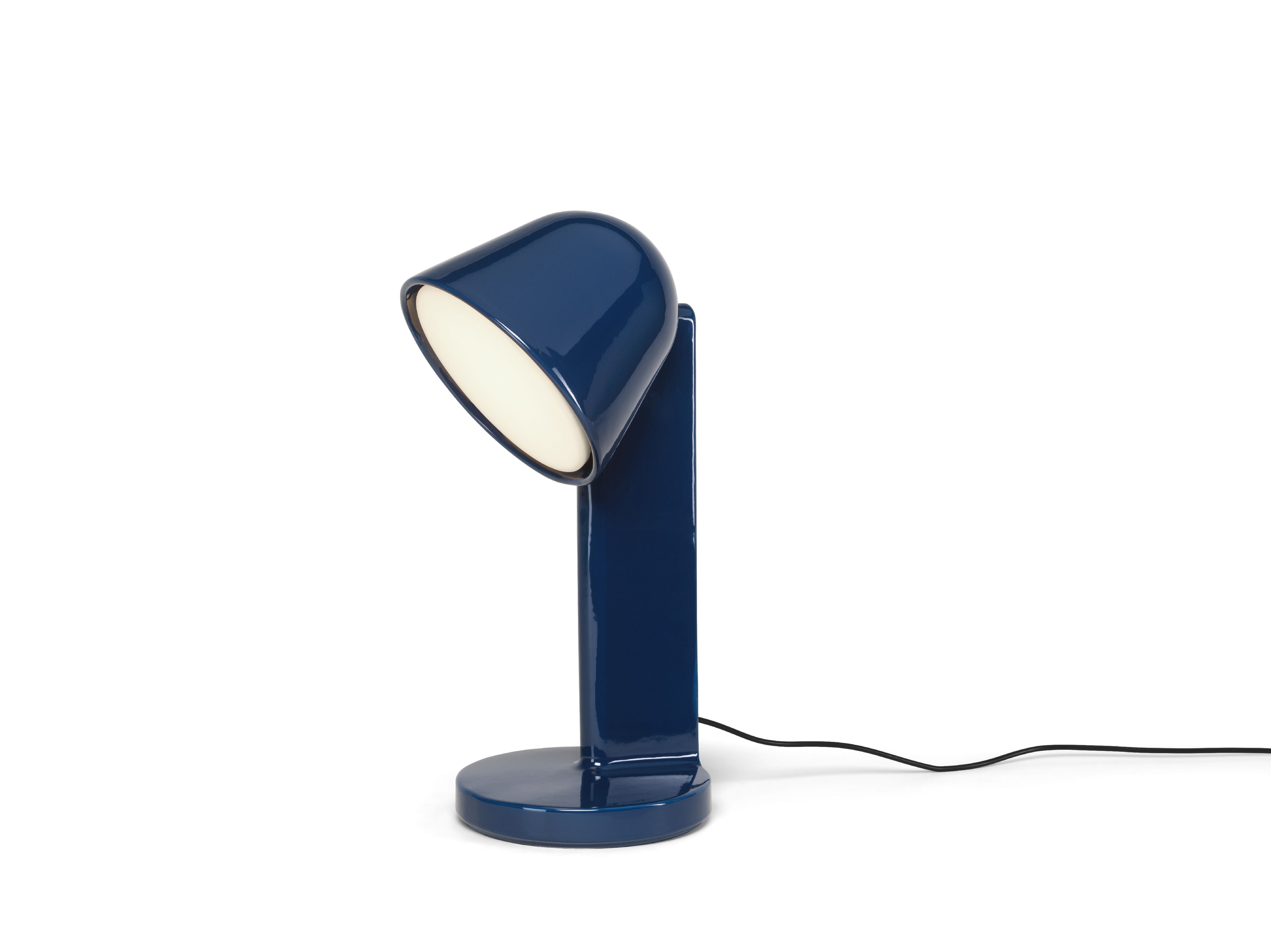 [product_category]-Flos Céramique Table Lamp Down, Navy Blue-Flos-8059607061862-F1634014-FLO-5