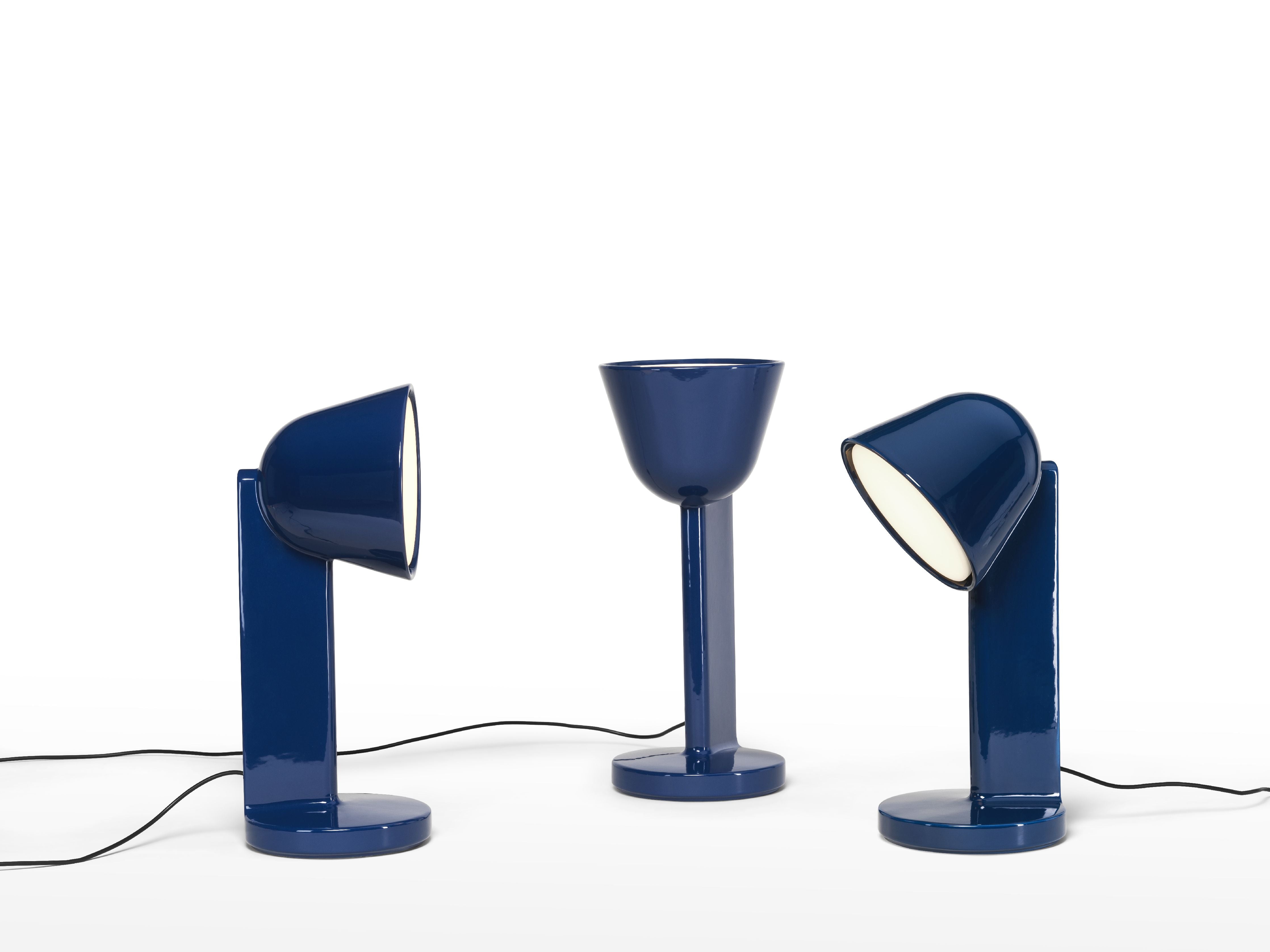 [product_category]-Flos Céramique Table Lamp Down, Navy Blue-Flos-8059607061862-F1634014-FLO-8