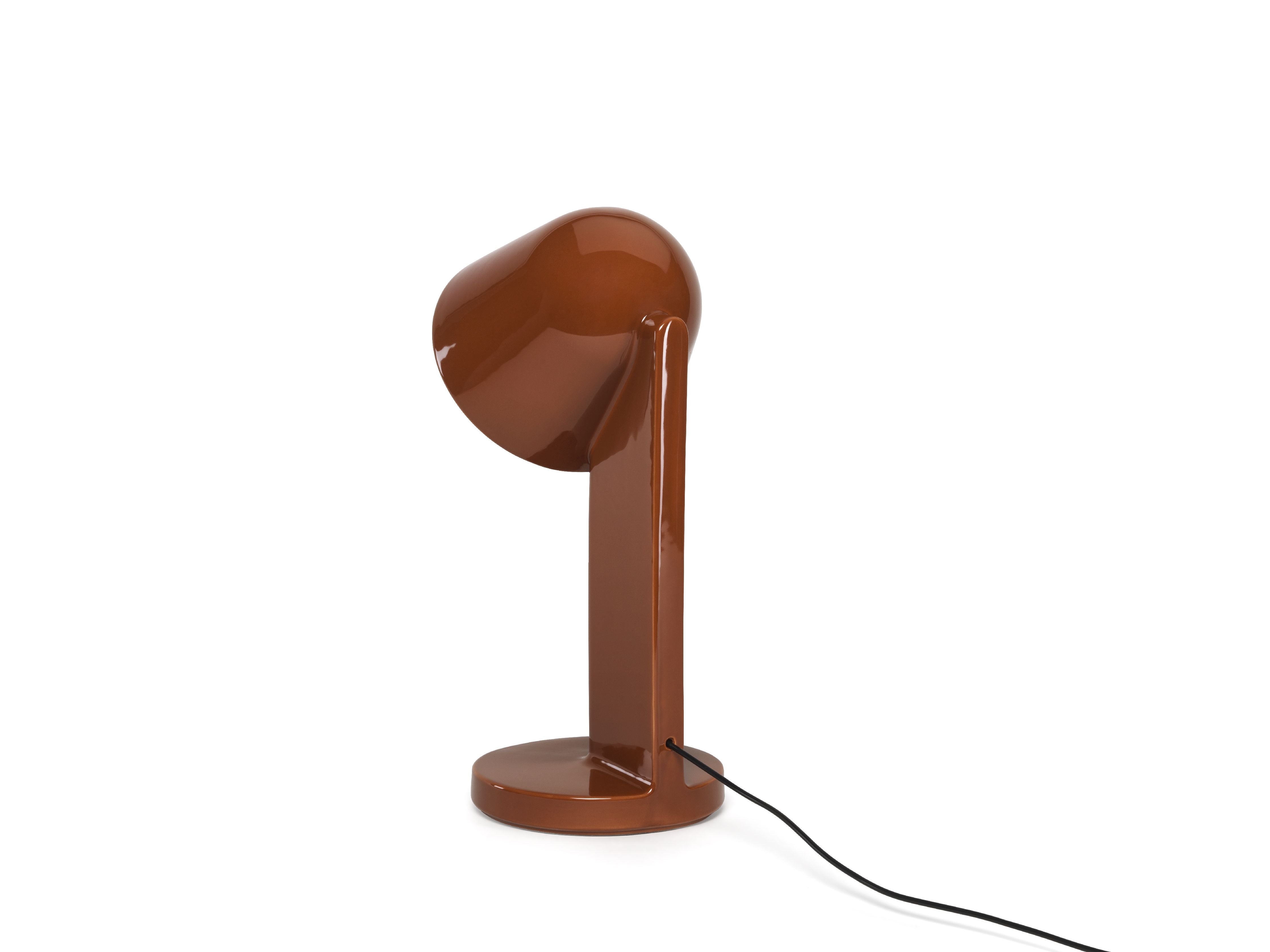 [product_category]-Flos Céramique Table Lamp Down, Rust Red-Flos-8059607061879-F1634035-FLO-2