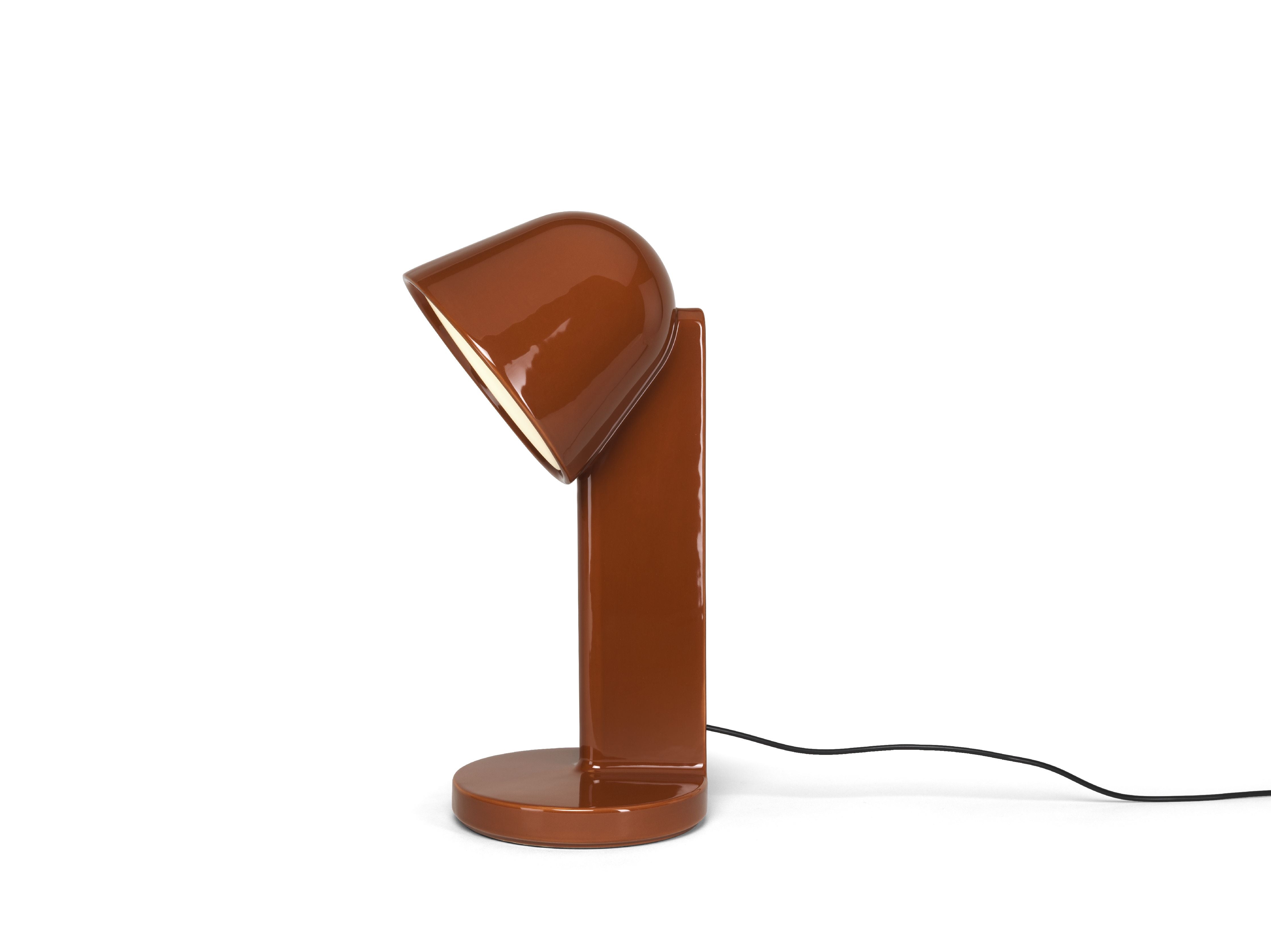 [product_category]-Flos Céramique Table Lamp Down, Rust Red-Flos-8059607061879-F1634035-FLO-4