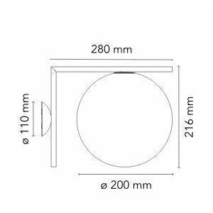 [product_category]-Flos Ic Light C/W1 Wall/Ceiling Lamp, Chrome-Flos-8059607003510-F3178057-FLO-5