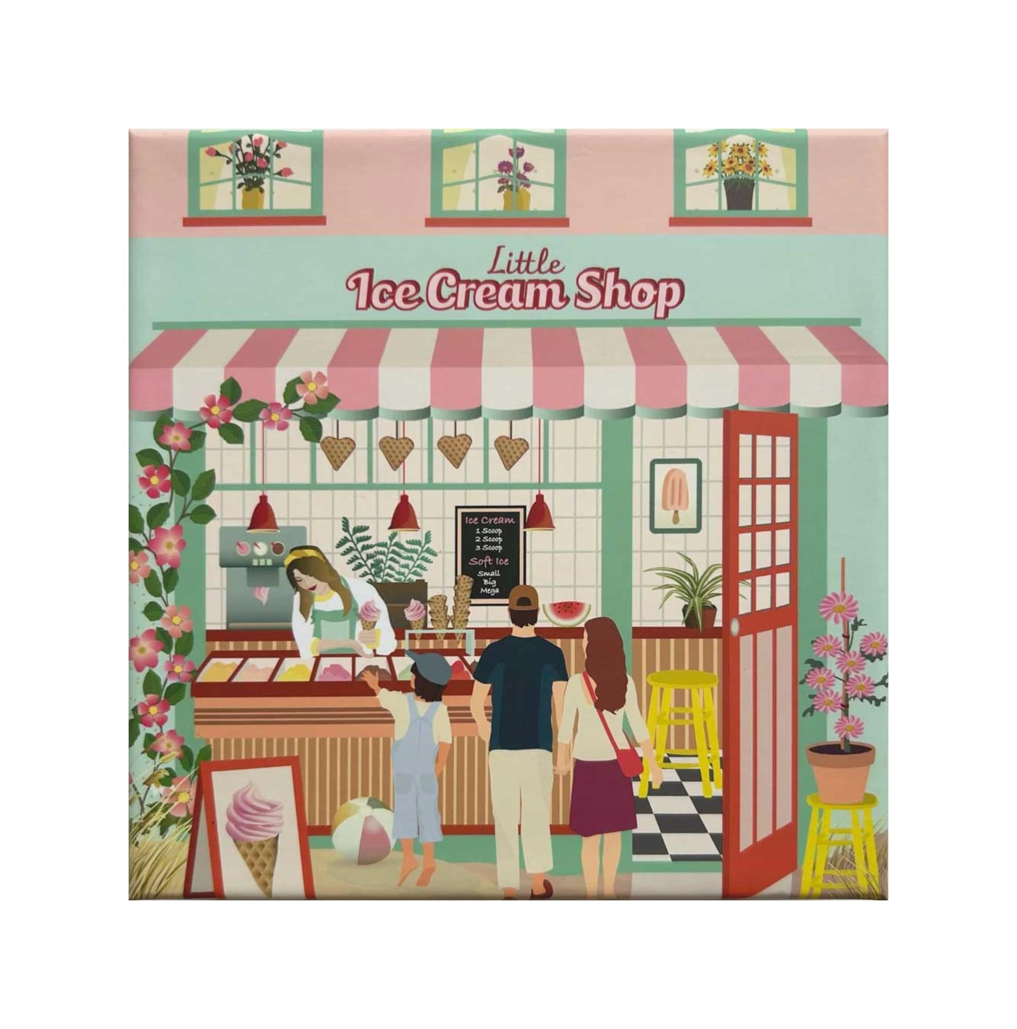 Vissevasse Little Ice Cream Shop Puzzle 150 Pcs