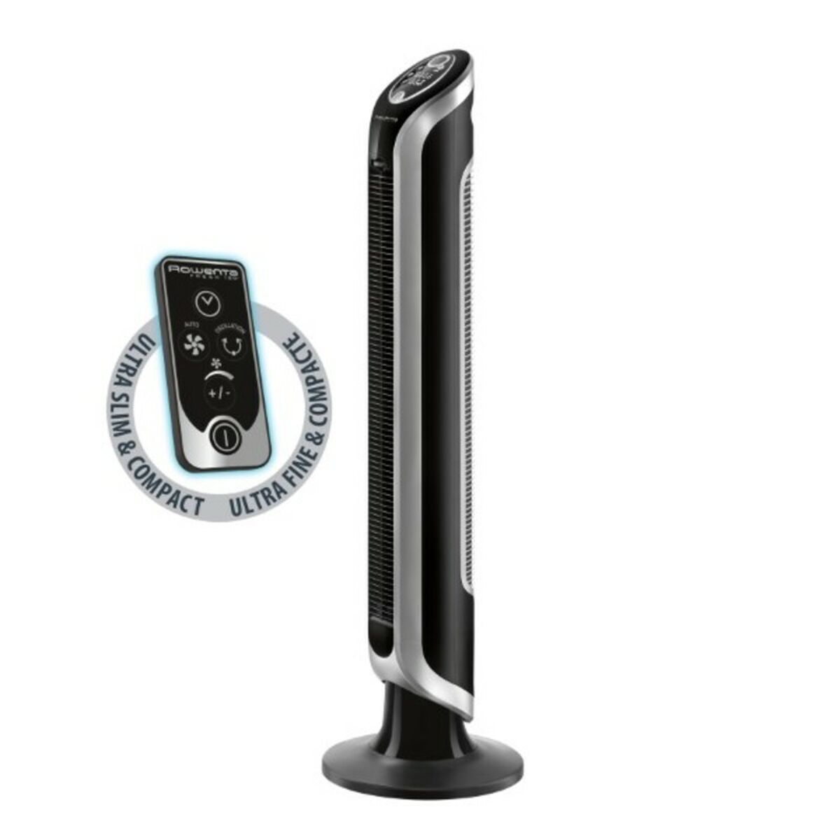 [product_category]-Freestanding Fan Rowenta VU6670F0 180º 43 dB 350 m³/h 40W Black 40 W-Bigbuy-S0408789-2