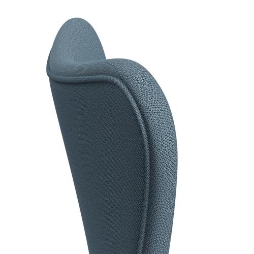 [product_category]-Fritz Hansen 3107 Chair Full Upholstery, Black/Capture Soft Blue-Fritz Hansen-3107FU-CP5001-DRBL-FRI-5