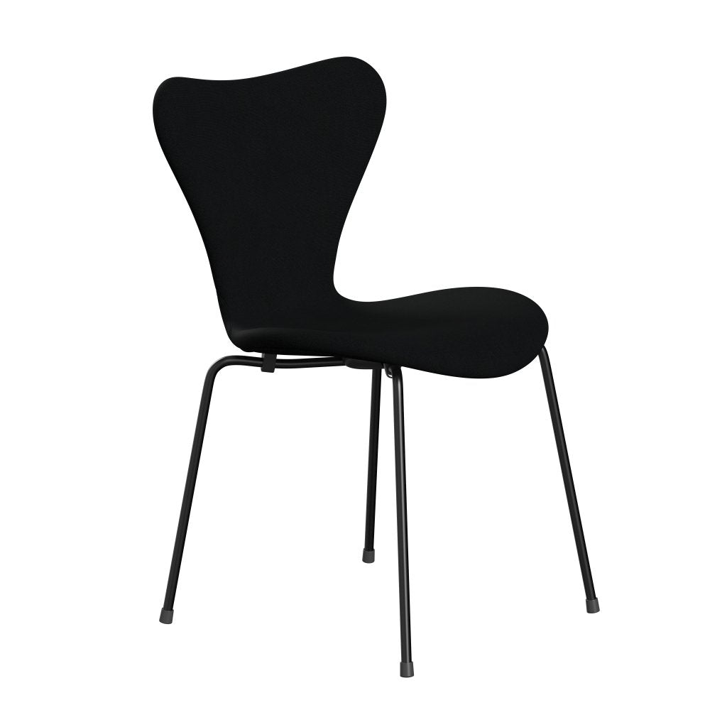 [product_category]-Fritz Hansen 3107 Chair Full Upholstery, Black/Christianshavn Black Uni-Fritz Hansen-3107FU-CH1175-DRBL-FRI-2