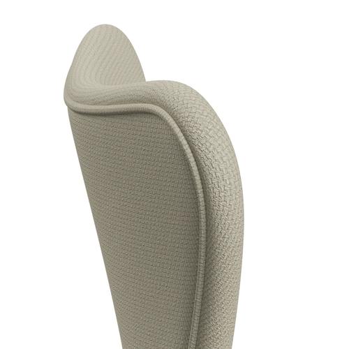[product_category]-Fritz Hansen 3107 Chair Full Upholstery, Black/Diablo Oatmeal-Fritz Hansen-3107FU-DIA201-DRBL-FRI-5