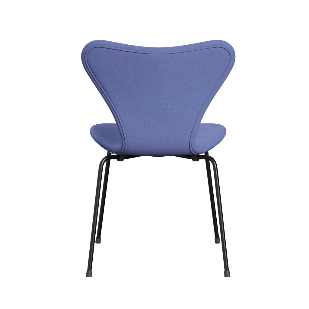 [product_category]-Fritz Hansen 3107 Chair Full Upholstery, Black/Divina Pastel Blue-Fritz Hansen-3107FU-DIV676-DRBL-FRI-4