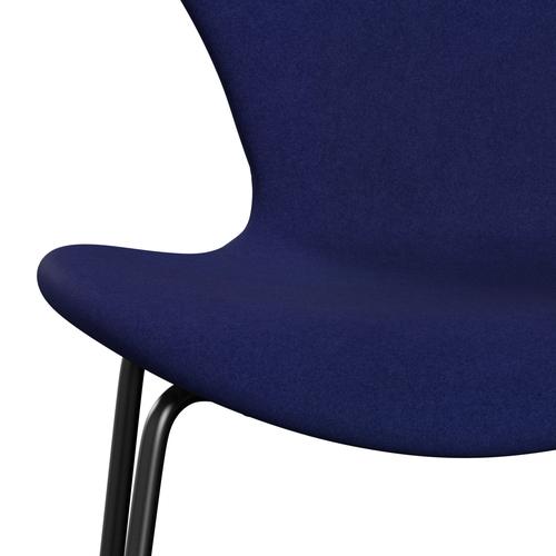 [product_category]-Fritz Hansen 3107 Chair Full Upholstery, Black/Divina Violet Dark (Div684)-Fritz Hansen-3107FU-DIV684-DRBL-FRI-6