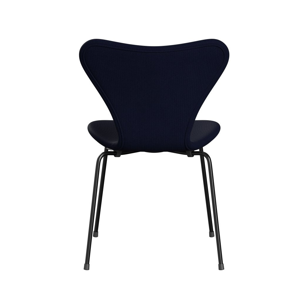 [product_category]-Fritz Hansen 3107 Chair Full Upholstery, Black/Fame Blackblue-Fritz Hansen-3107FU-F66132-DRBL-FRI-4