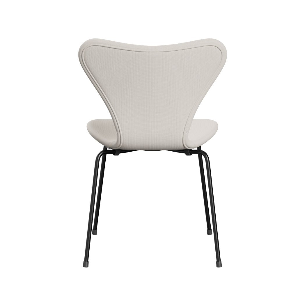 [product_category]-Fritz Hansen 3107 Chair Full Upholstery, Black/Fame White-Fritz Hansen-3107FU-F60005-DRBL-FRI-4