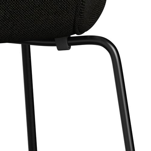 [product_category]-Fritz Hansen 3107 Chair Full Upholstery, Black/Hallingdal Black/Grey (Hal173)-Fritz Hansen-3107FU-HAL173-DRBL-FRI-7