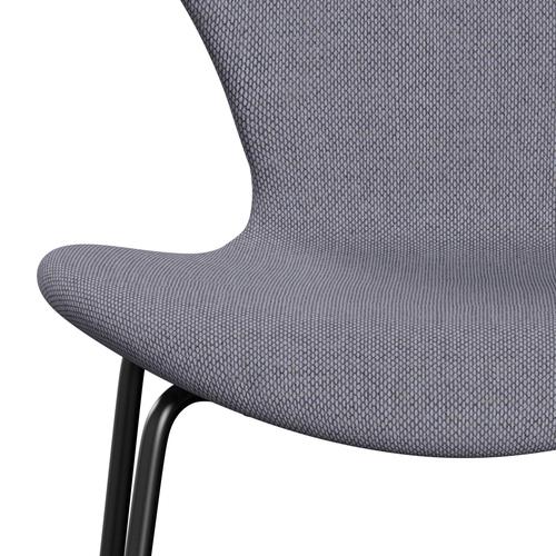 [product_category]-Fritz Hansen 3107 Chair Full Upholstery, Black/Re Wool Lavender/Natural-Fritz Hansen-3107FU-REW658-DRBL-FRI-6