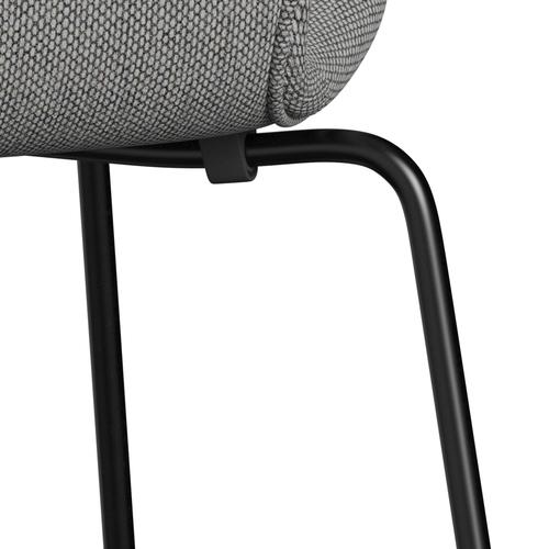 [product_category]-Fritz Hansen 3107 Chair Full Upholstery, Black/Re Wool Wool White/Natural-Fritz Hansen-3107FU-REW108-DRBL-FRI-7