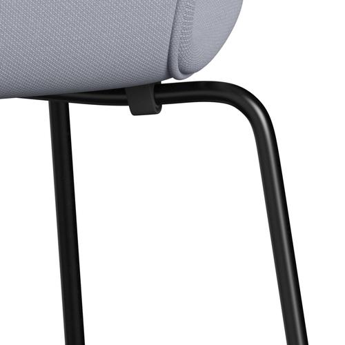 [product_category]-Fritz Hansen 3107 Chair Full Upholstery, Black/Steelcut Mouse Grey-Fritz Hansen-3107FU-STI120-DRBL-FRI-7